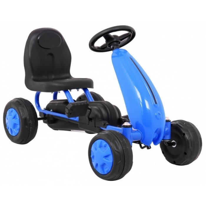 Gokart Kart cu pedale albastru