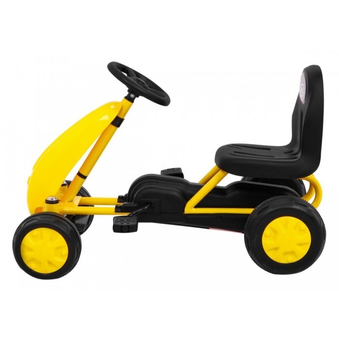 Gokart Kart cu pedale galben