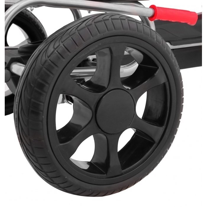 Gokart Kart cu pedale si roti Eva 3 ani+ Grand Ride rosu