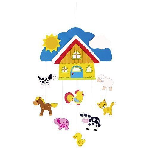 Goki Carusel pentru patut Ferma Animalelor
