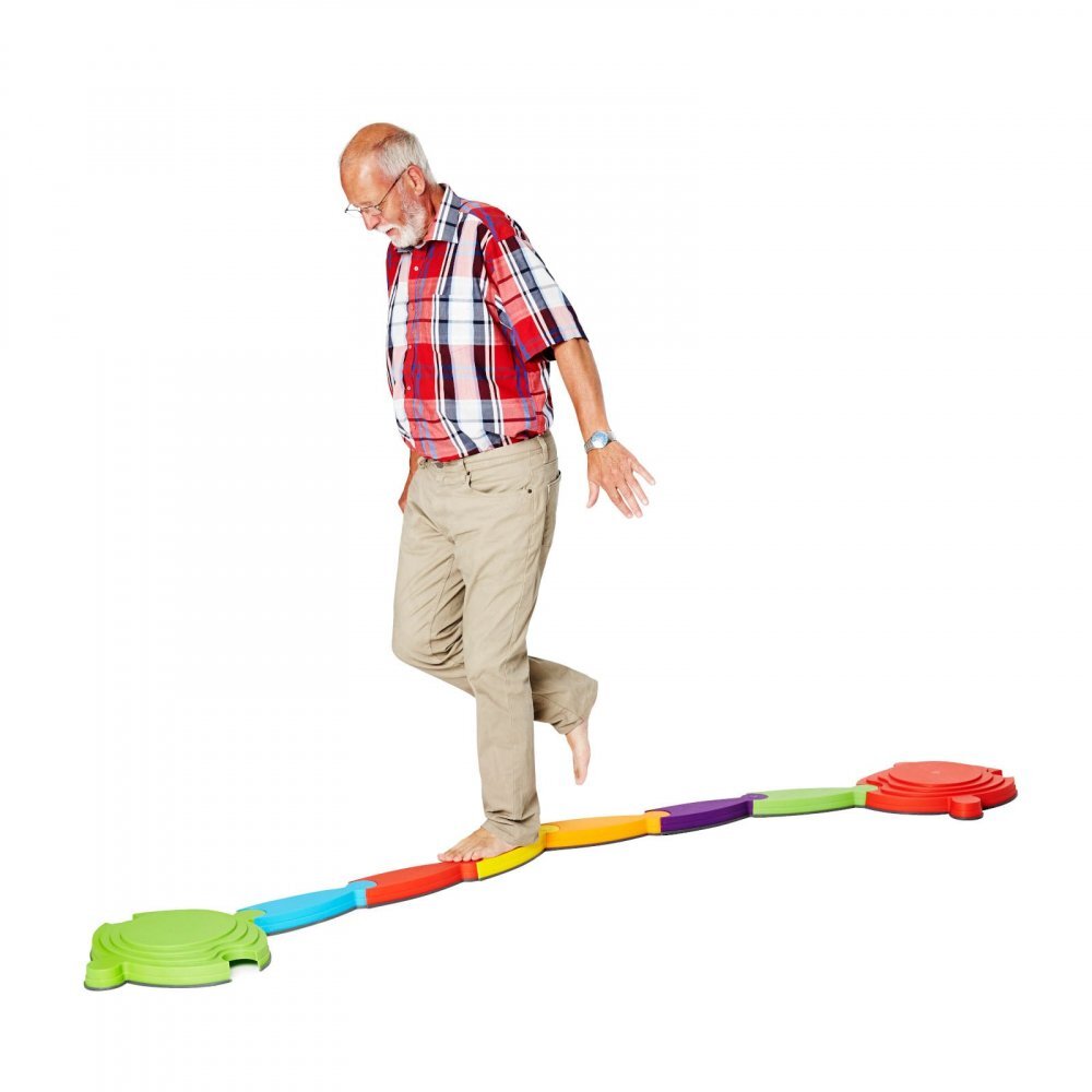 Gonge Joc pentru exercitii de echilibru si activitati motrice cu 7 piese Raul