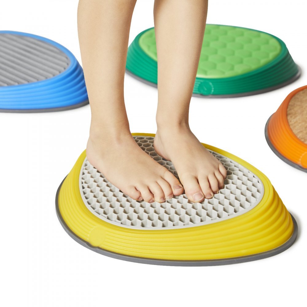 Gonge Pietre de rau tactile pentru stimulare senzoriala si dezvoltare motrica