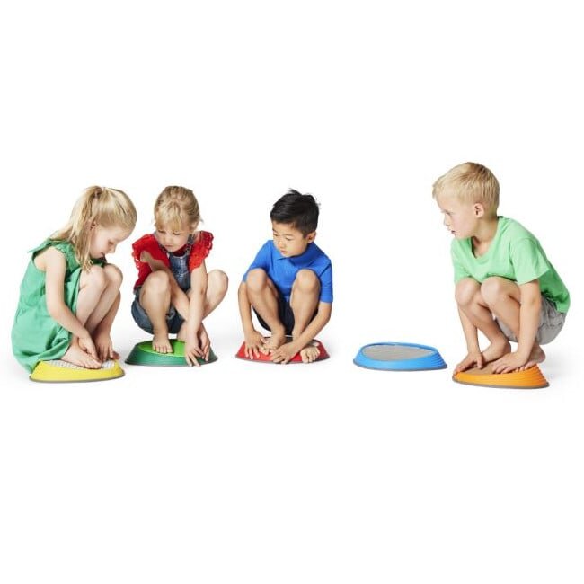 Gonge Pietre de rau tactile pentru stimulare senzoriala si dezvoltare motrica