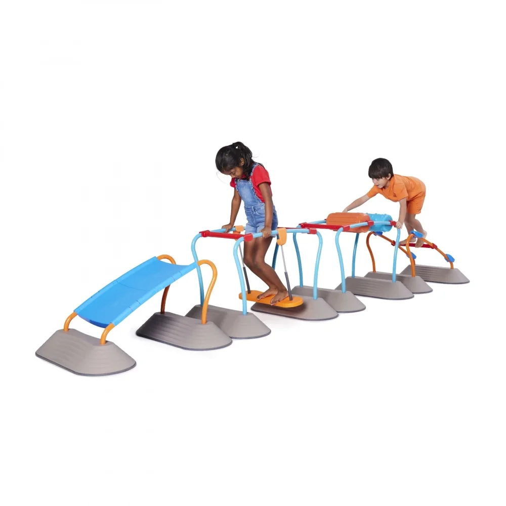 Gonge Set mega Traseu de echilibru si motricitate Mini Parkour