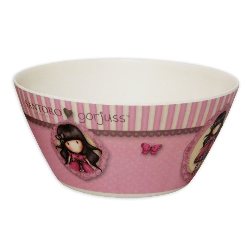 Gorjuss Set 2 castroane din bambus Rosebud-Ladybird