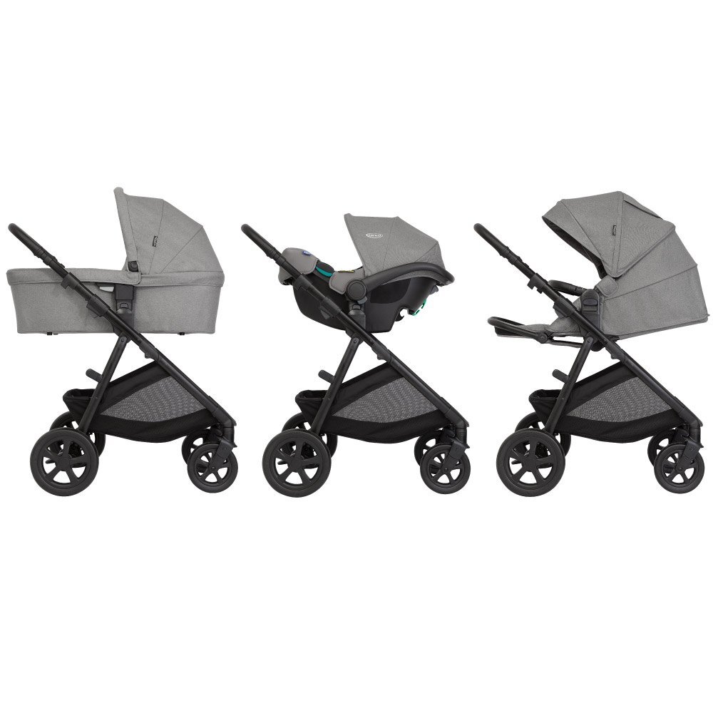 GRACO Carucior 3 in 1 Near2Me DLX Ash