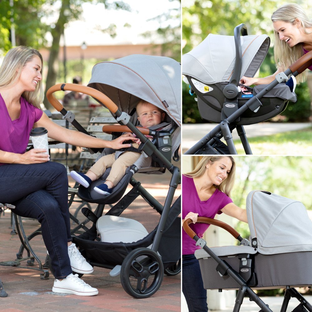 GRACO Carucior 3 in 1 Near2Me Khaki i-Size