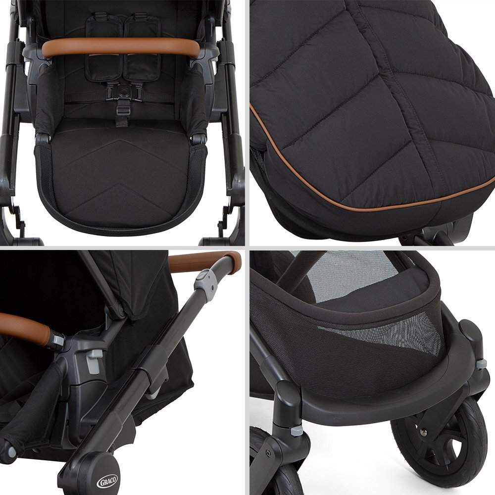 GRACO Carucior Near2Me Elite 3 in 1 Noir i-Size