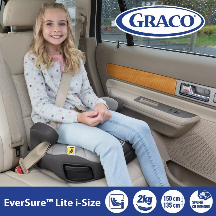 GRACO Inaltator Auto EverSure Lite i-Size Cherry