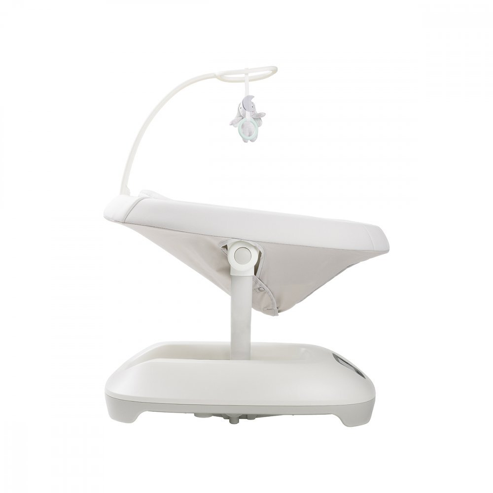 GRACO Leagan electric Eluma Sway alb Rori pentru bebelusi cu tehnologie inteligenta de detectare a plansului