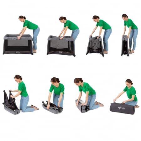GRACO Patut FoldLite LX midnight