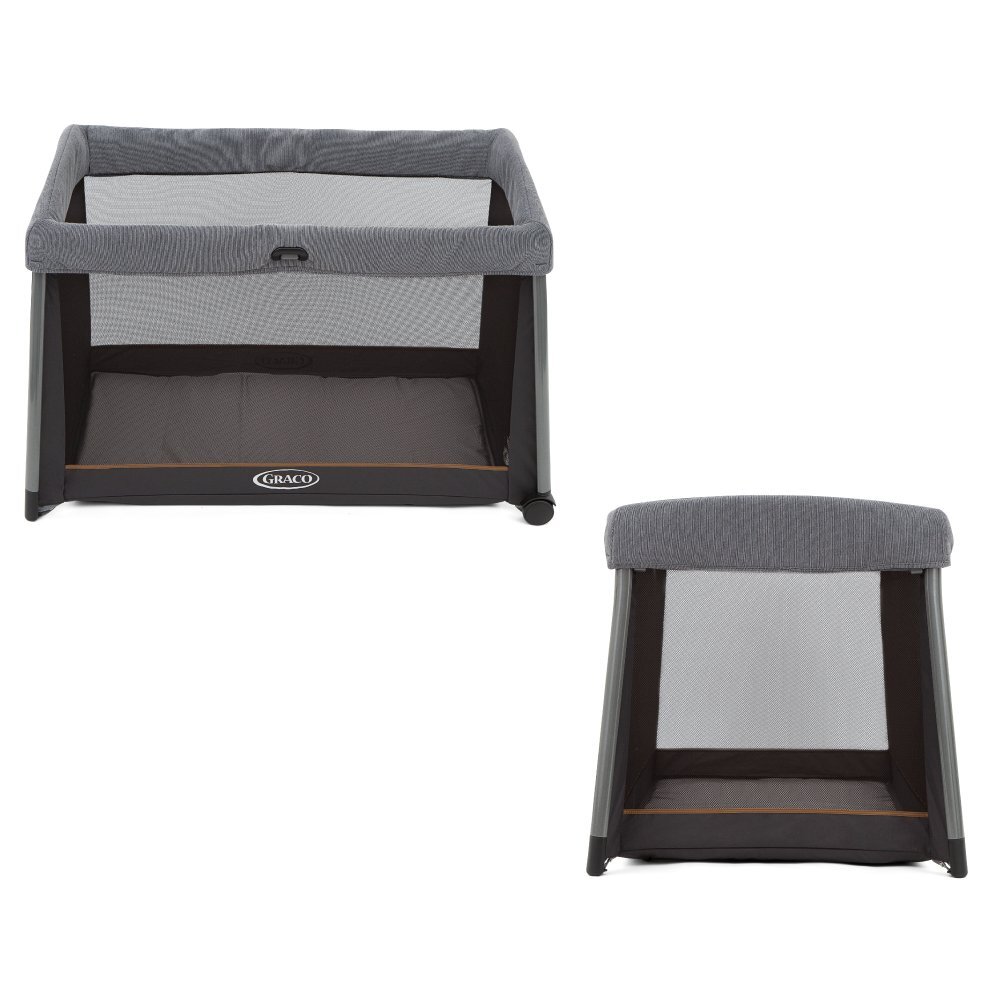 GRACO Patut FoldLite Shadow pliabil roti saltea inclusa geanta de transport