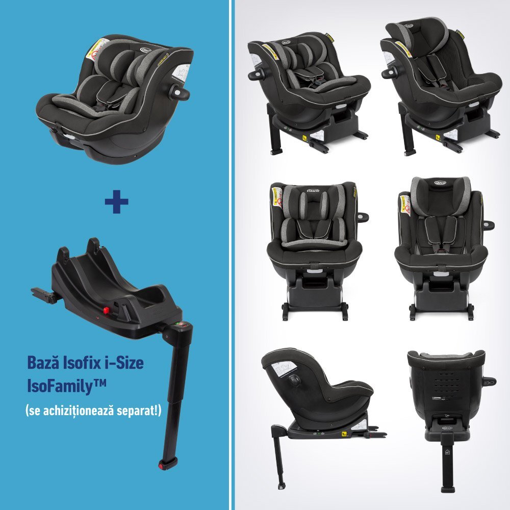 GRACO Scaun auto Ascent i-Size Black