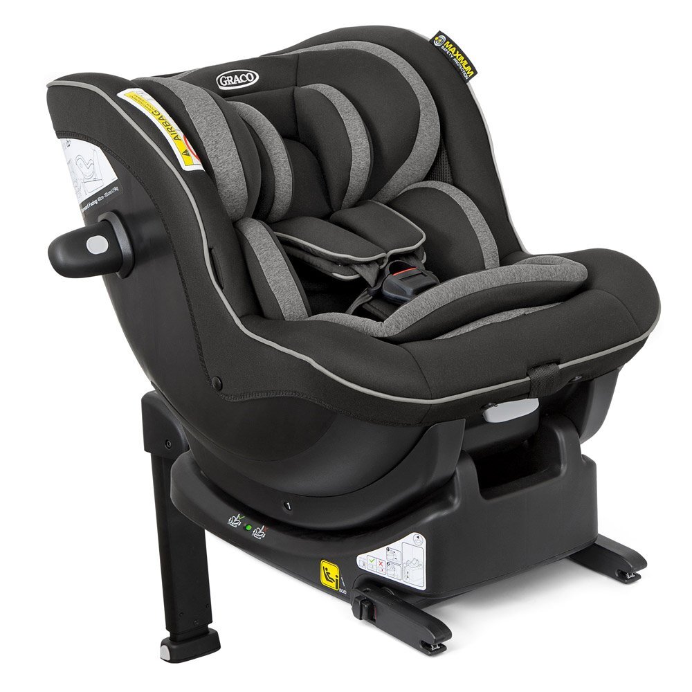 GRACO Scaun auto Ascent i-Size Black + baza isofix