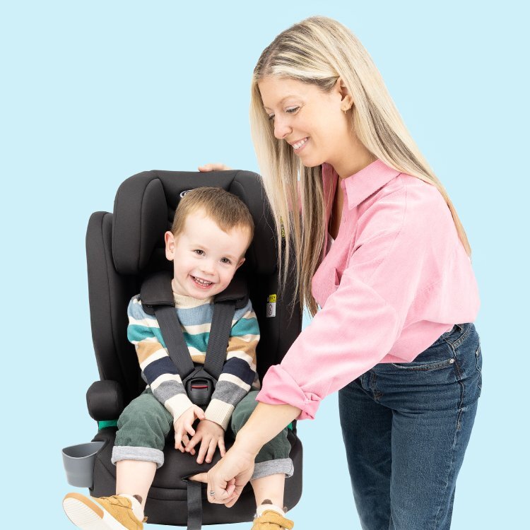 GRACO Scaun auto pentru copii Eldura Midnight 76-150 cm i-size tetiera reglabila