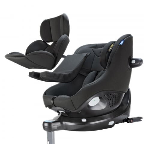 GRACO Scaun auto pentru copii Midnight rotativ 360 Turn2Me Dlx i-Size testat ADAC