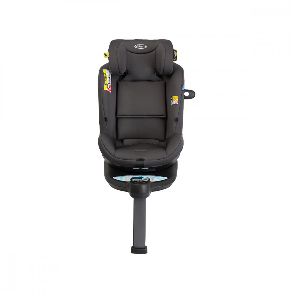 GRACO Scaun auto pentru copii Turn2Me Grow Iron 40-125 cm certificata R129 si testat ADAC