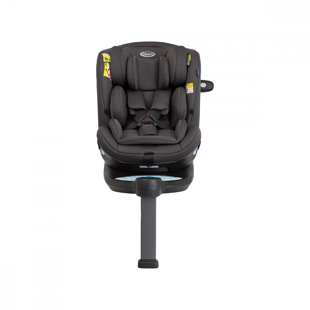 GRACO Scaun auto pentru copii Turn2Me Grow Iron 40-125 cm certificata R129 si testat ADAC