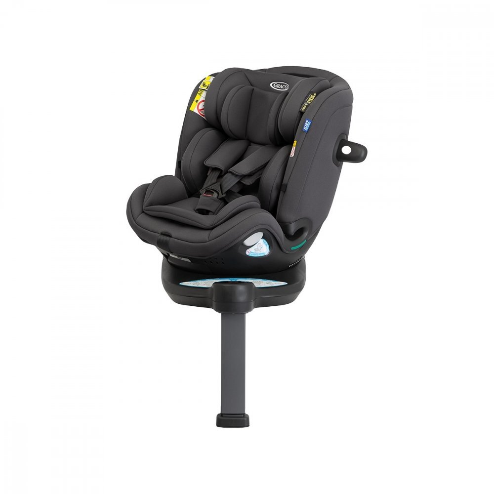 GRACO Scaun auto pentru copii Turn2Me Grow Iron 40-125 cm certificata R129 si testat ADAC