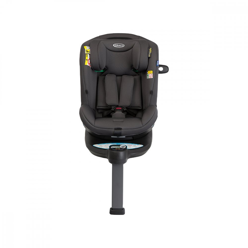 GRACO Scaun auto pentru copii Turn2Me Grow Iron 40-125 cm certificata R129 si testat ADAC