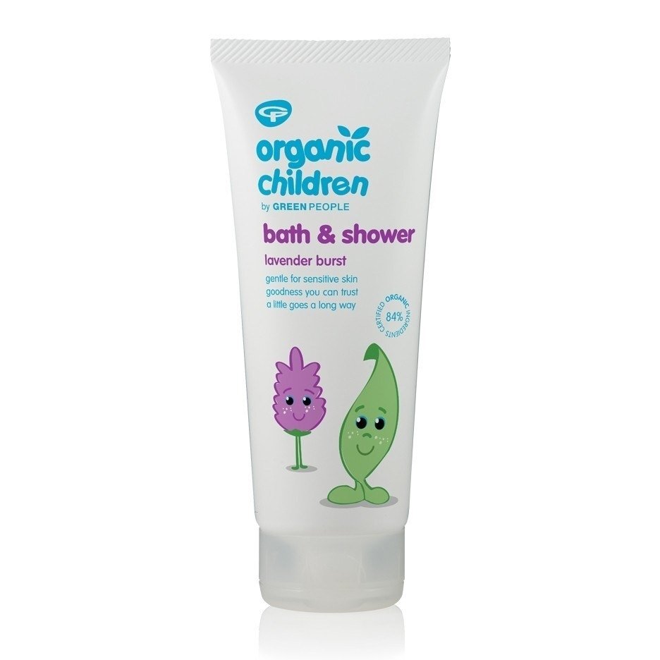 Green People Gel de dus si spuma de baie cu lavanda pentru copii 200 ml