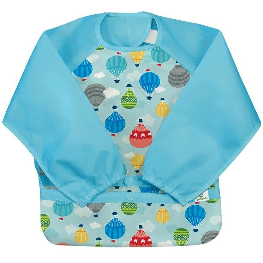 Green Sprouts Bavetica Hot Air Balloons multifunctionala cu maneci lungi 12-24 luni