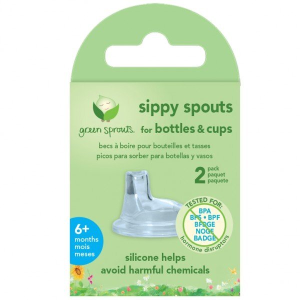 Green Sprouts Rezerva cu cioc din silicon iPlay pentru cana cu interior din sticla