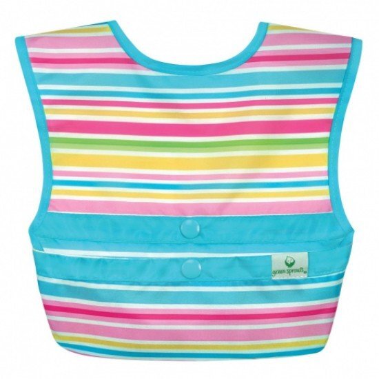 Green Sprouts Set 3 bavetele Easy Wear Snapn Go Bee