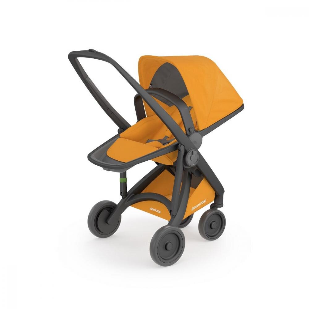 Greentom Carucior 2 In 1 100 Ecologic Black Sunflower