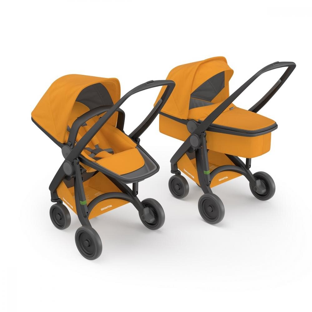 Greentom Carucior 2 In 1 100 Ecologic Black Sunflower