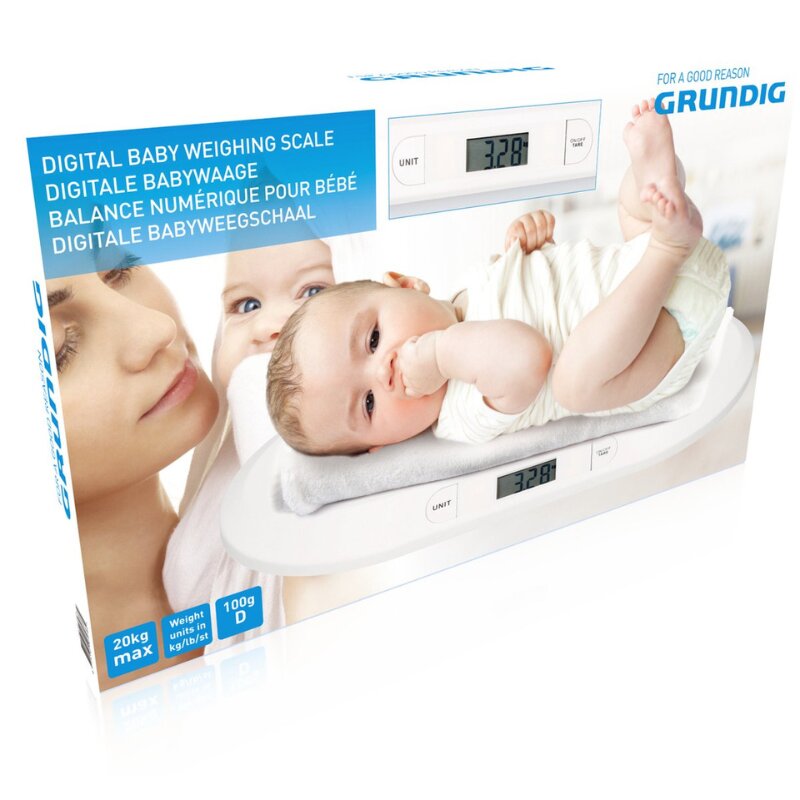 GRUNDIG Cantar pentru bebelusi Alb greutate admisa 20 kg