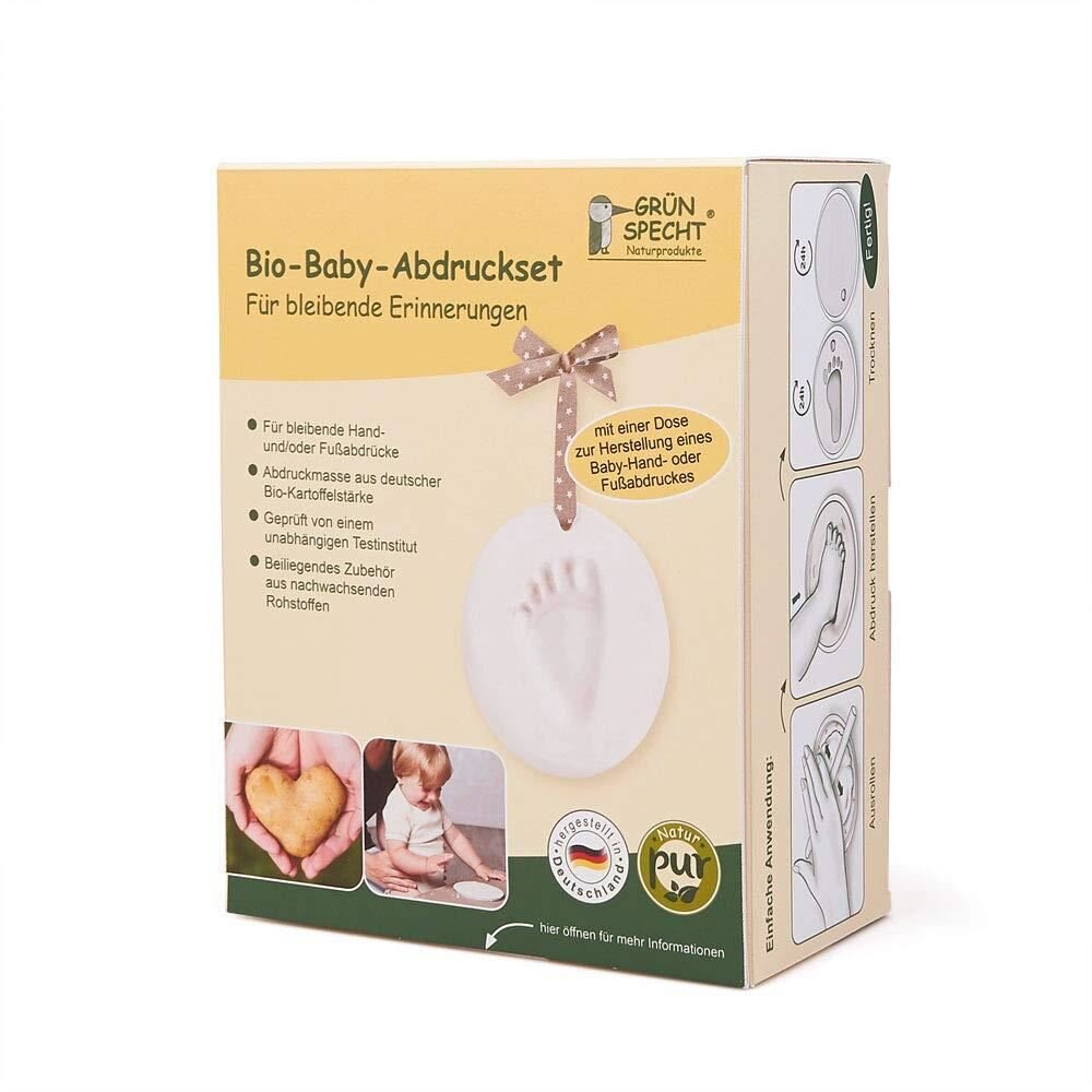 GrunSpecht Kit mulaj organic pentru amprenta mana sau picior bebelusi 678-00