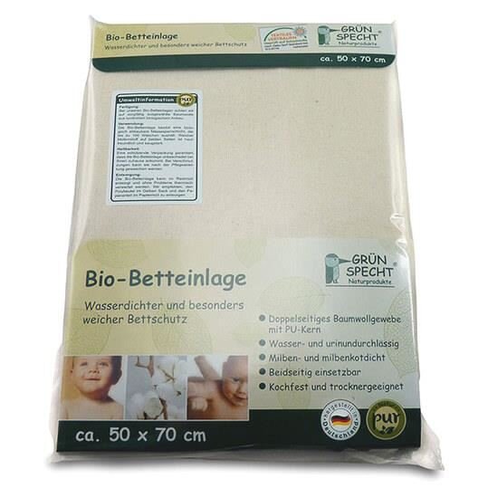 GrunSpecht Protectie organica impermeabila pentru saltea 50X70cm