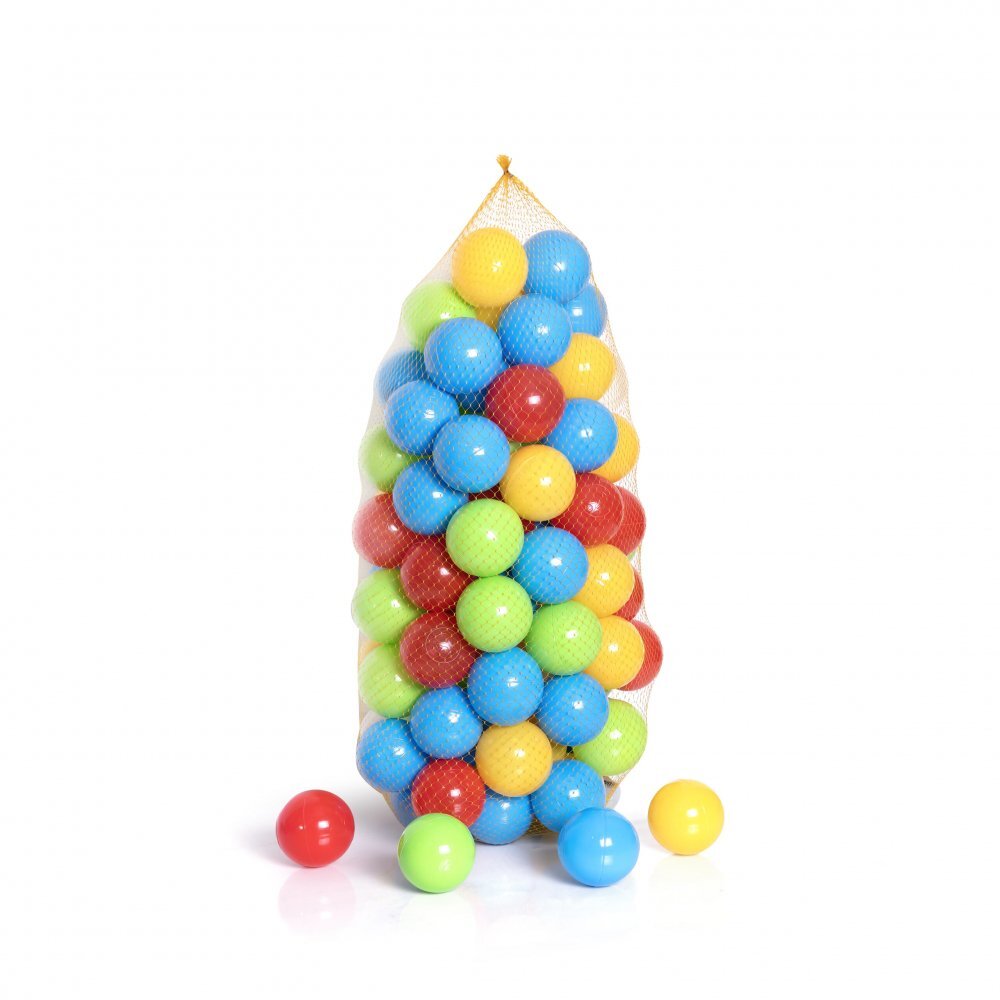Guclu Toys Set 100 bile de joaca 7cm Multicolor