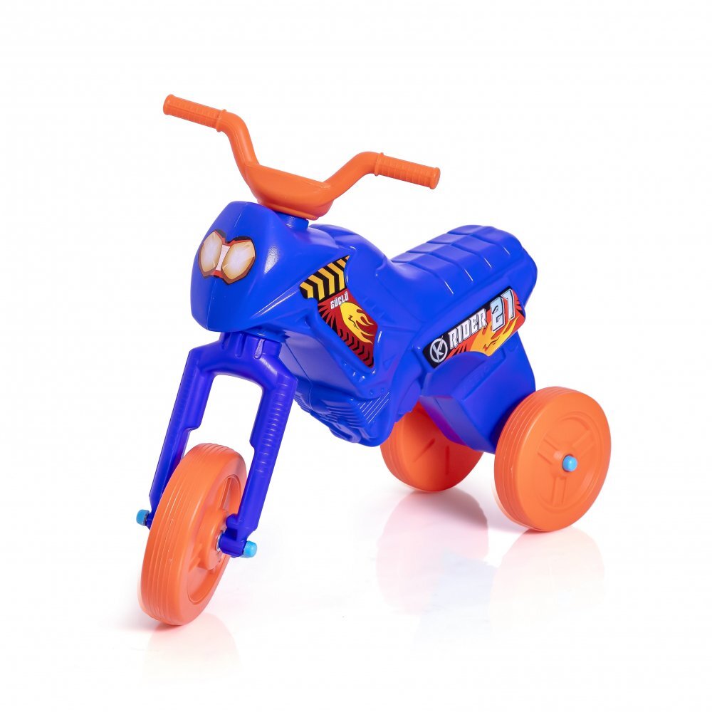 Guclu Toys Tricicleta copii fara pedale Junior Blue potrivita pentru copii cu varsta cuprinsa intre 2 si 5 ani