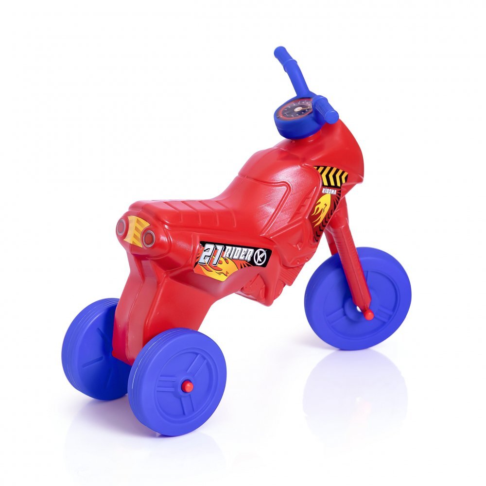 Guclu Toys Tricicleta copii fara pedale Junior Red potrivita pentru copii cu varsta cuprinsa intre 2 si 5 ani