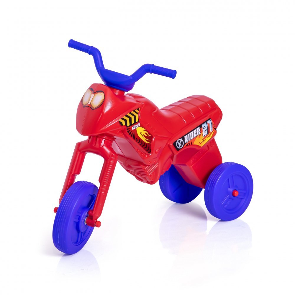 Guclu Toys Tricicleta copii fara pedale Junior Red potrivita pentru copii cu varsta cuprinsa intre 2 si 5 ani