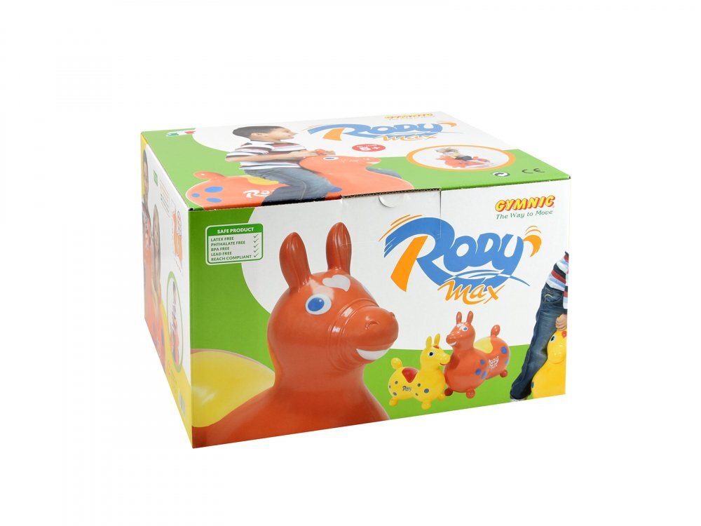 Gymnic Calut saltaret pentru copii Rody Max portocaliu