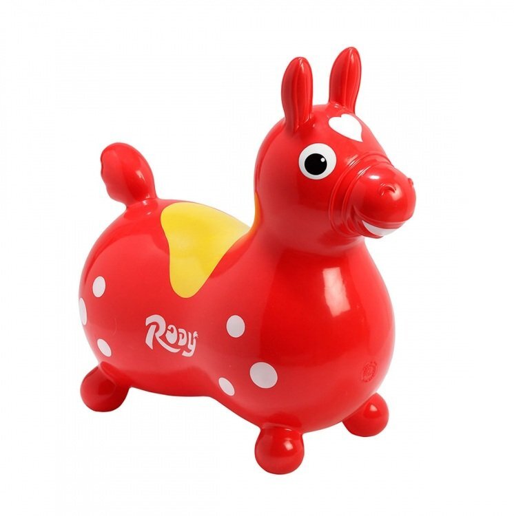 Gymnic Calutul saltaret pentru copii Rody rosu