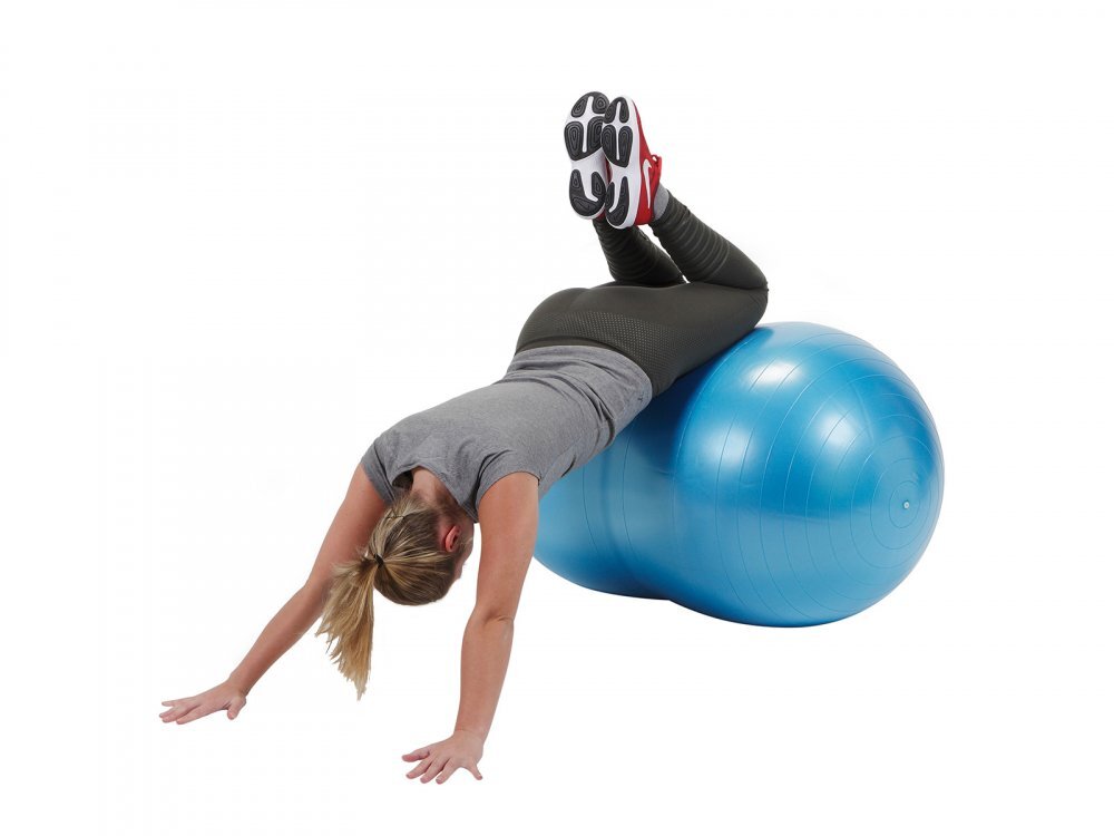 Gymnic Minge aluna fizioterapeutica Physio galbena diametru 55 cm