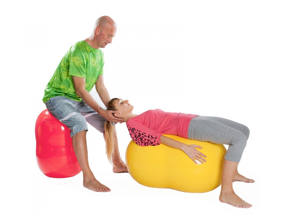 Gymnic Minge aluna fizioterapeutica Physio rosie diametru 85 cm