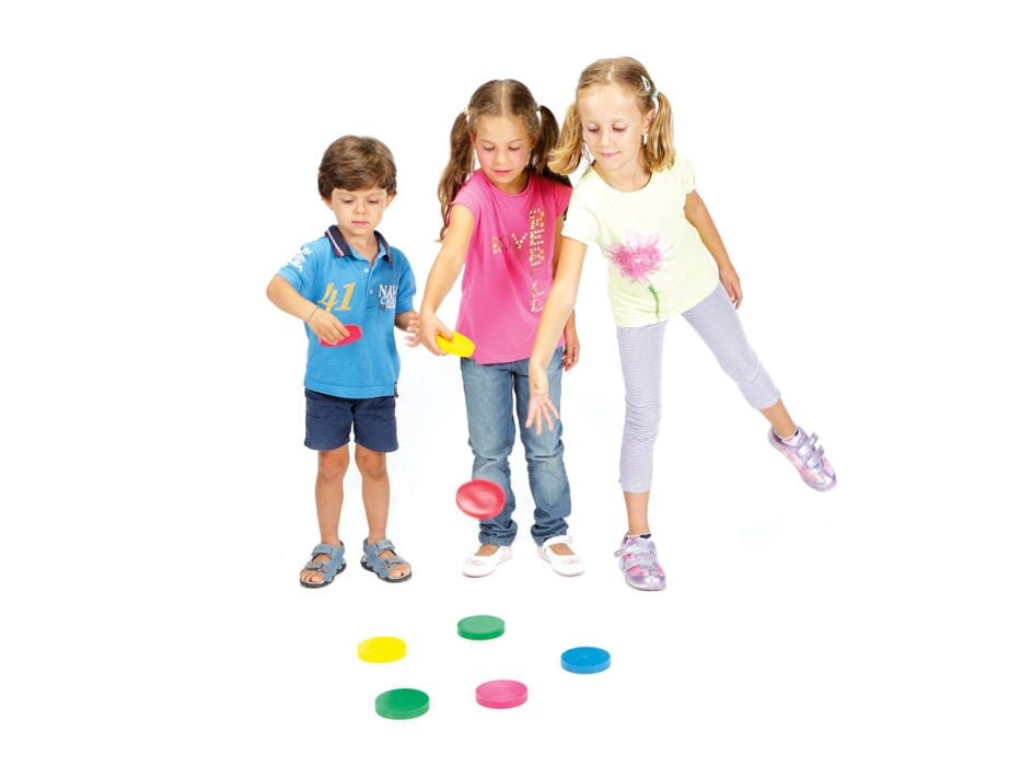 Gymnic Set 9 discuri pentru copii DiscoBocce