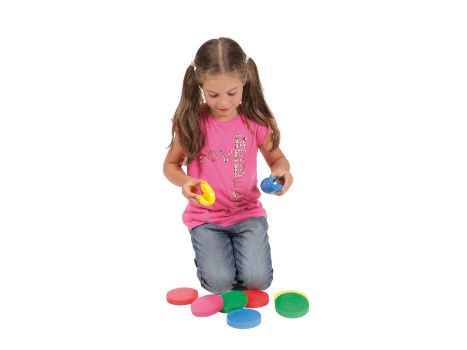 Gymnic Set 9 discuri pentru copii DiscoBocce