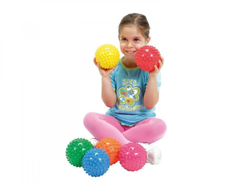 Gymnic Set de 6 mingi senzoriale Arici