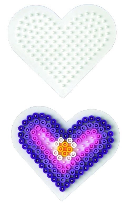 Hama Craciun set de 3 plansete pentru margele midi in blister cu agatator