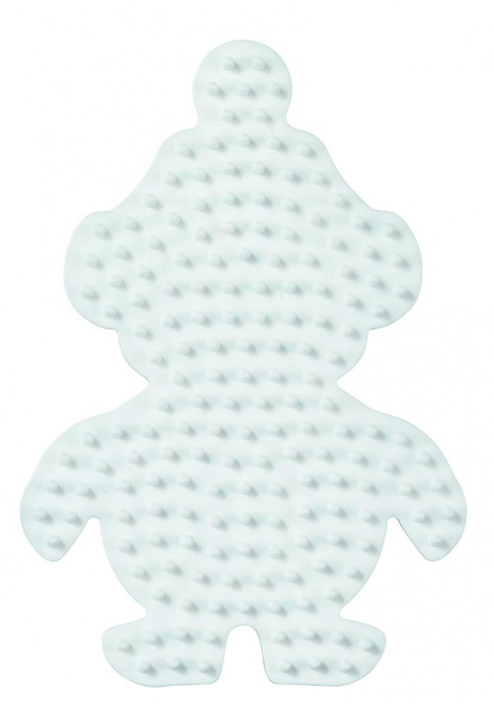 Hama Craciun set de 3 plansete pentru margele midi in blister cu agatator