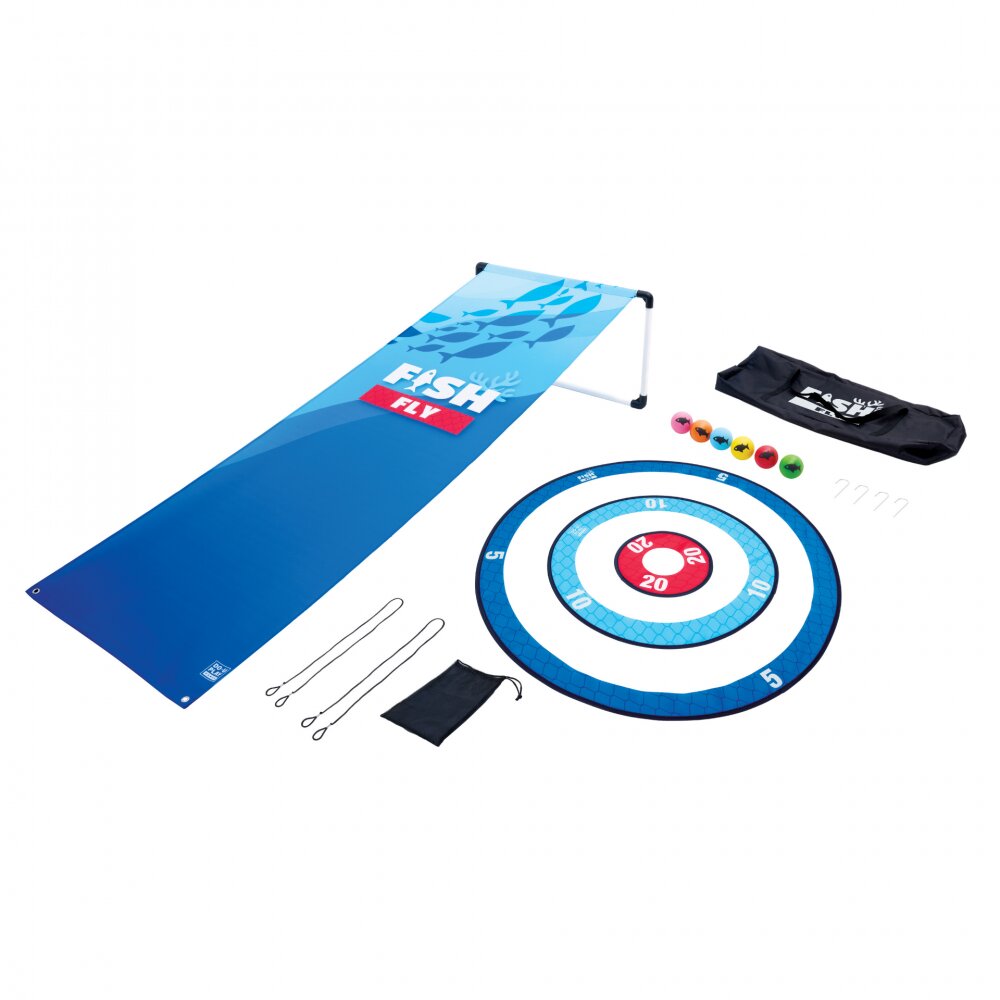 HAPE Joc pentru copii Fish Fly cu mingii si tinta