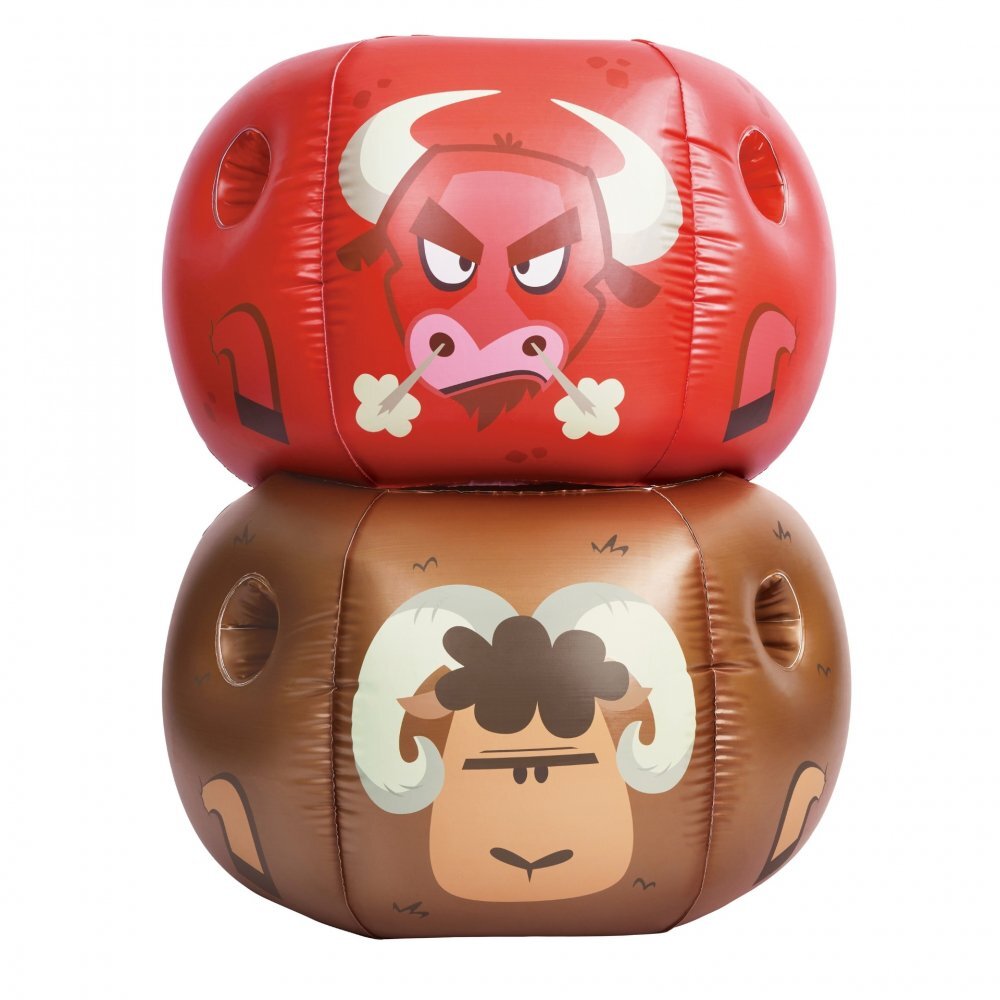 HAPE Joc Sumo cu 2 animale gonflabile Blow-up Bumper Balls