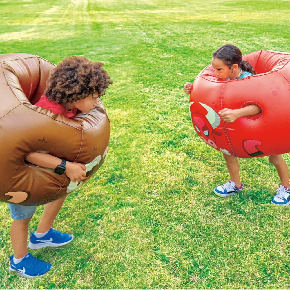 HAPE Joc Sumo cu 2 animale gonflabile Blow-up Bumper Balls