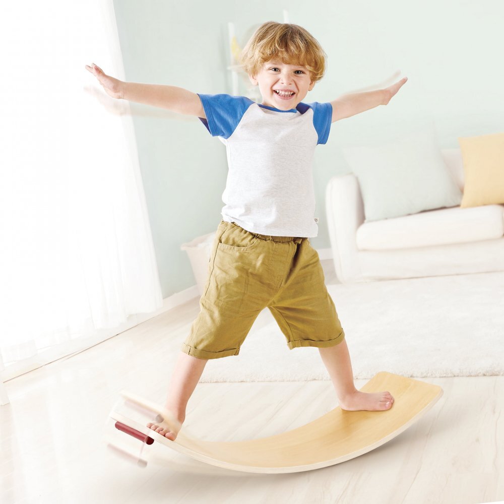 HAPE Jucarie 2 in 1 Cal balansoar si jucarie de echilibru